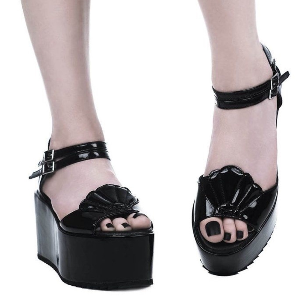 Killstar Sole of the Siren Mermaid Platform Sandals